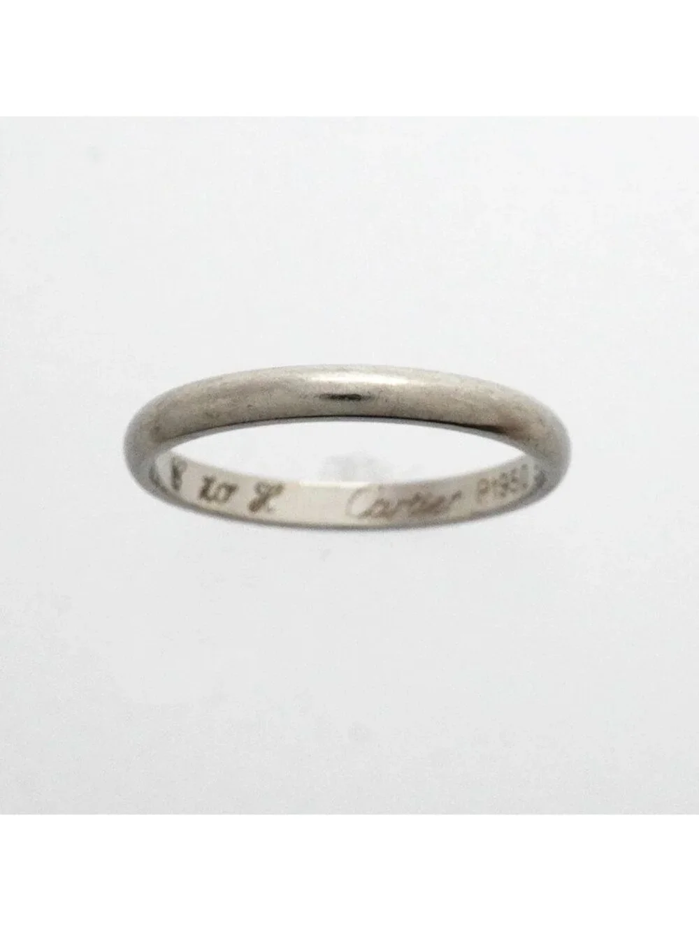Cartier Ring Classic Platinum